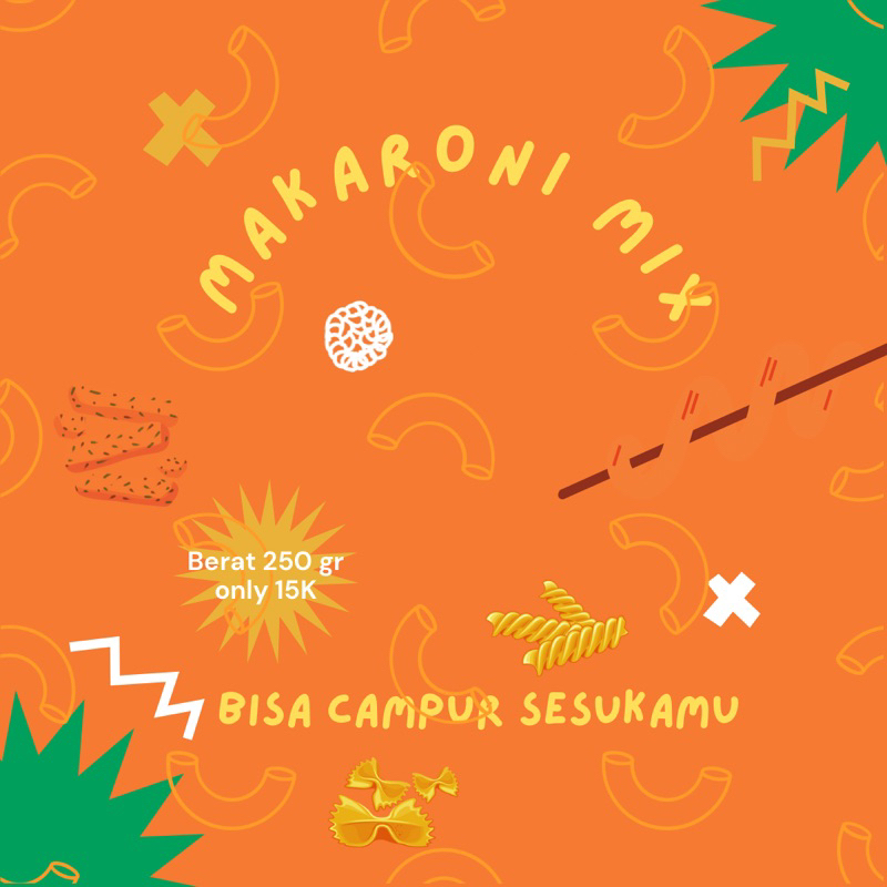 

MAKARONI MIX 250GR