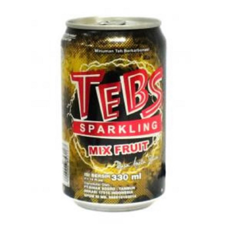 

Tebs Minuman Soda Soft Drink Sparkling Mix Fruit 330mL