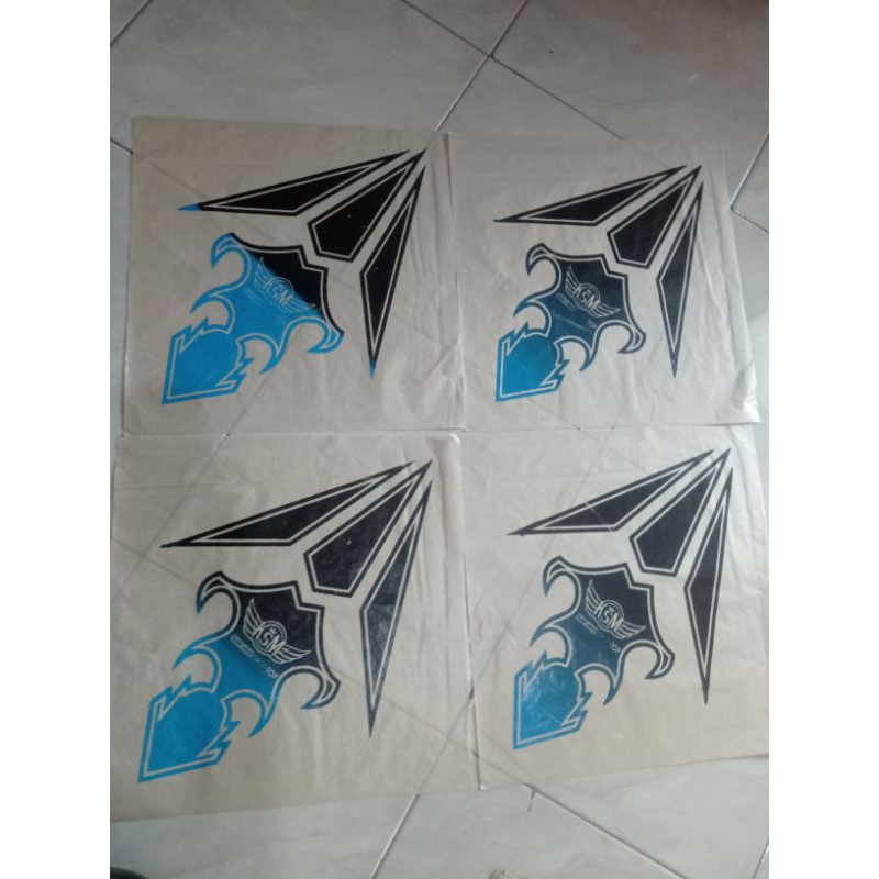 kertas tisu sablon layangan sukhoi, Dapat 400pcs