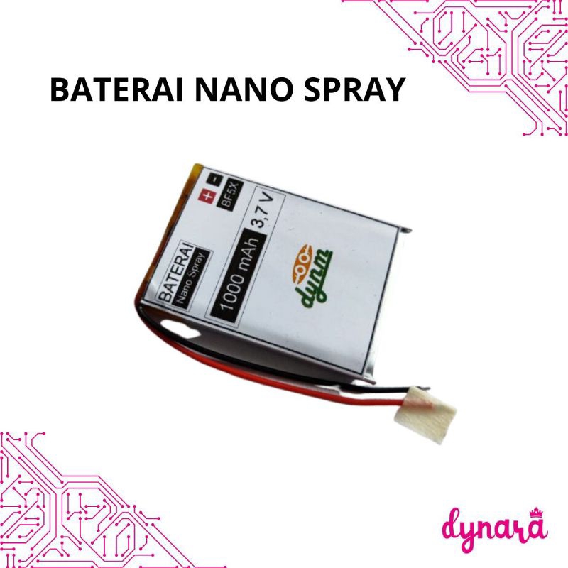 Baterai Nano Spray BF5X 1000mah