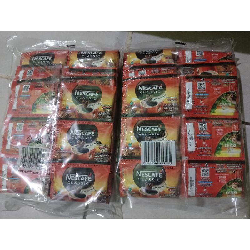 

Nescafe Classic 2gr Kopi