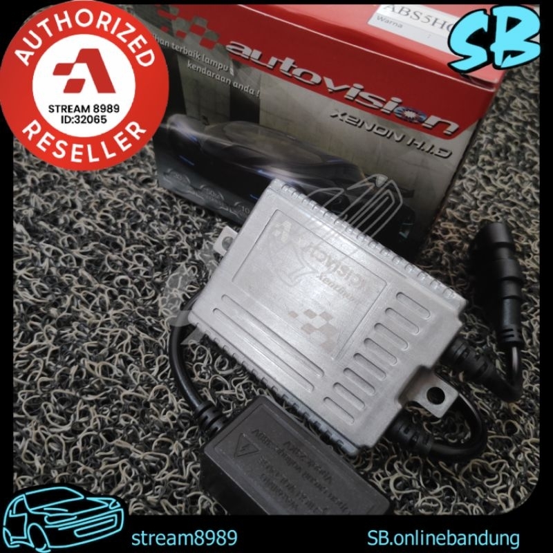 Ballast Autovision 55w 12v HID Universal Lampu Mobil Ballast HID