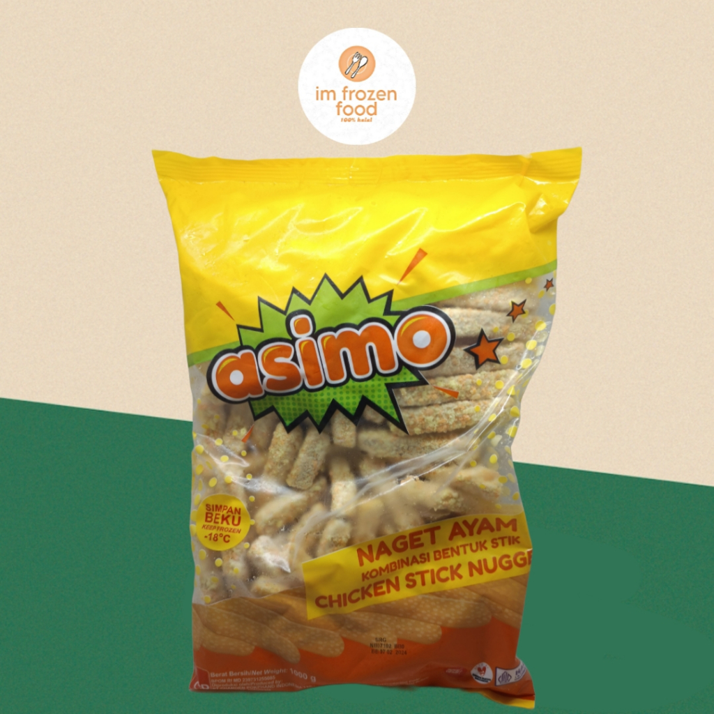 

Asimo Naget Ayam 1kg Chicken Nugget