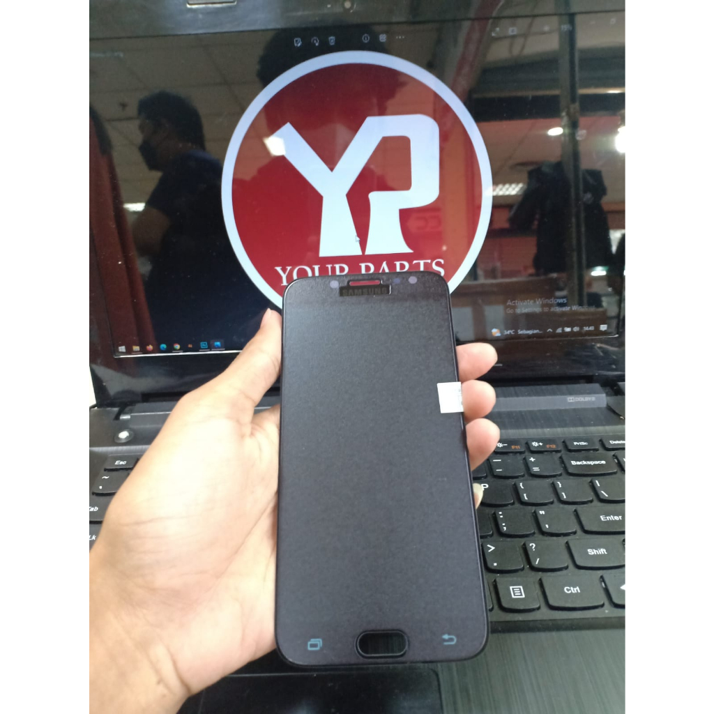 LCD SAMSUNG J730 HITAM