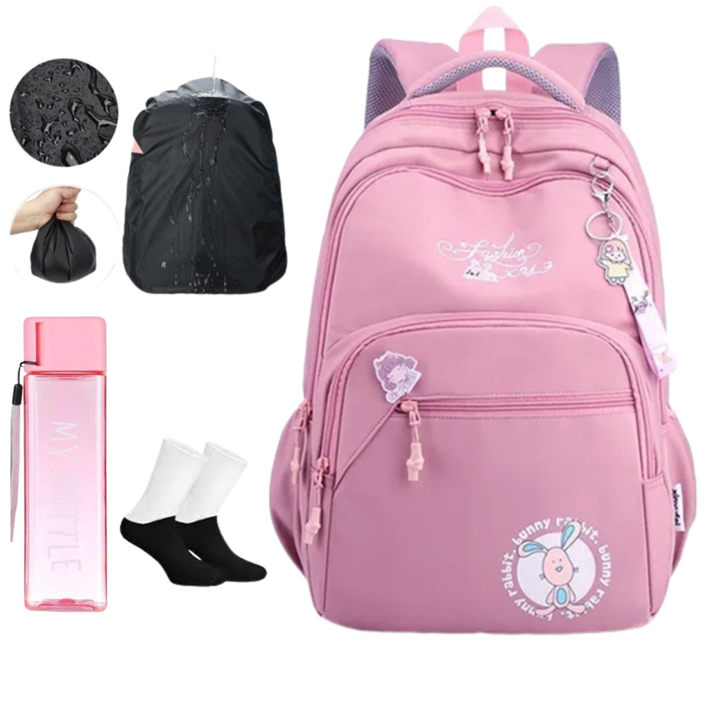 [ COD ] Tas Sekolah Perempuan SD / Tas Sekolah Anak SMP/ Tas Ransel Anak Perempuan / Tas Sekolah Ana