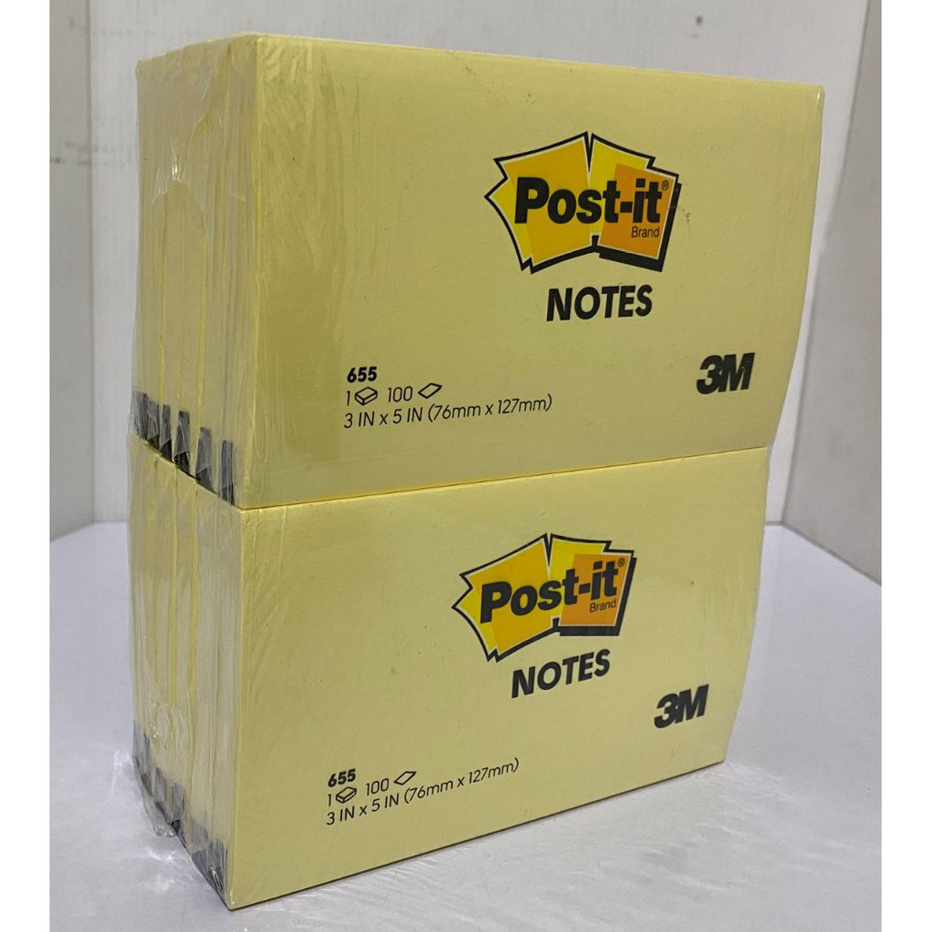 

3M Post it 655 76x127mm (Per pad)