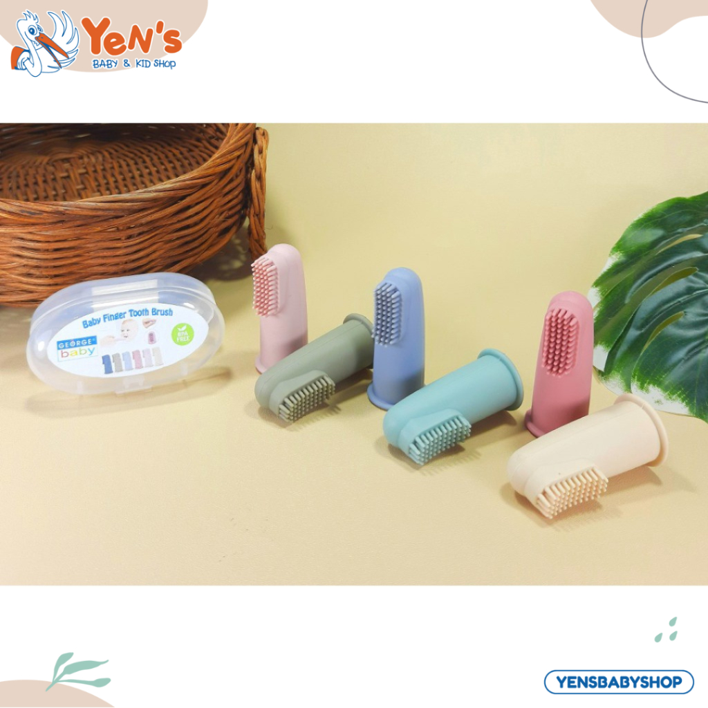 George  Baby - Silicone Baby Toothbrush (SBFC)