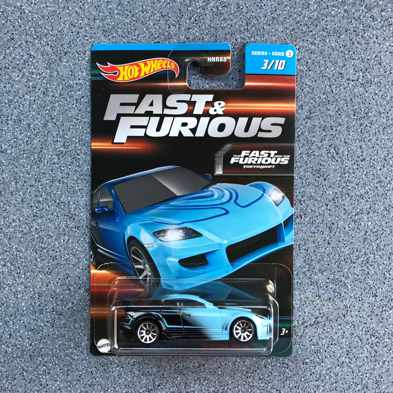 Hot wheels Fast & Furious mazda rx 8