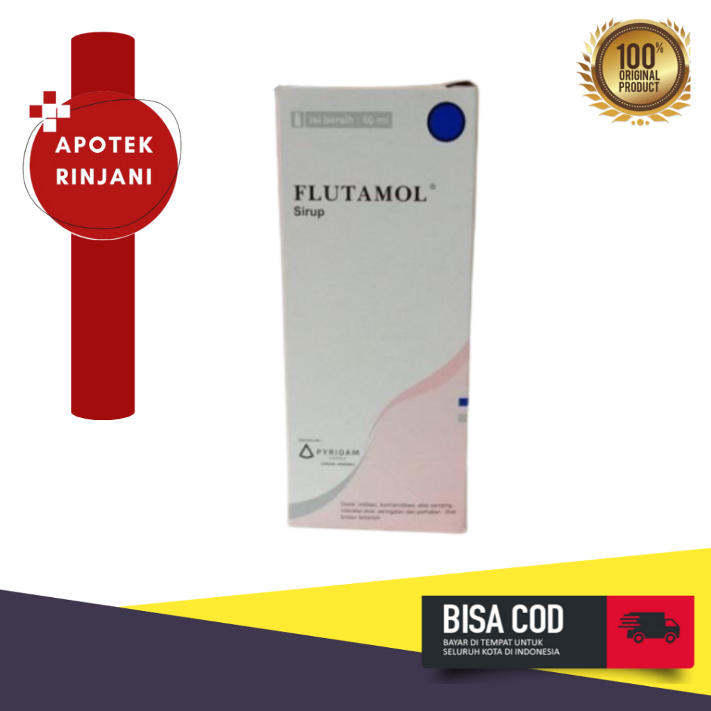 FLUTAMOL SIRUP OBAT BATUK & FLU 60 ML