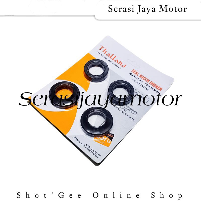 Seal Sil Shock+Tutup Shock Gl100/Cb100/Win/Satria 2T