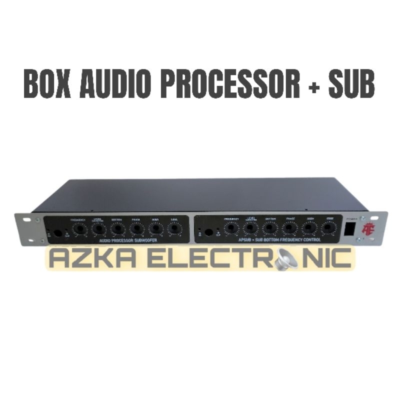 Box Audio Prosesor Processor Subwoofer