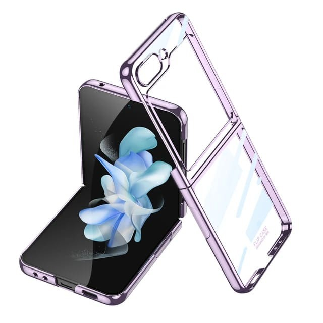 Case SAMSUNG Z FLIP5 5G FLIP 5 Luxury Plating Frame