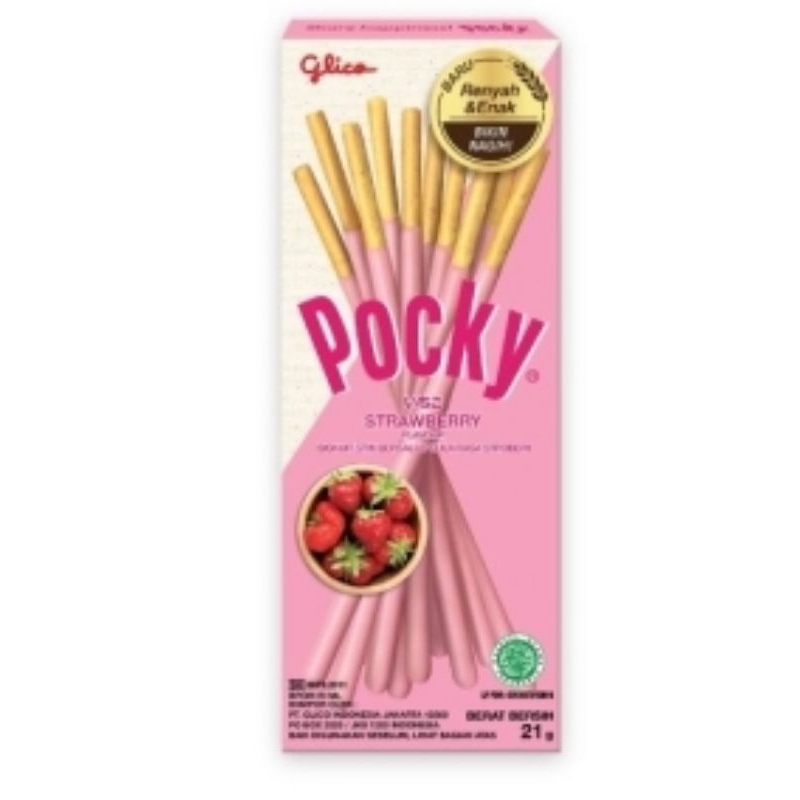 

pocky strawberry 21 gram