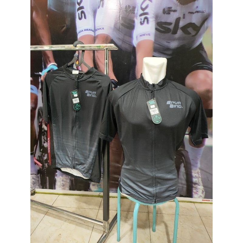 PVR IND JERSEY ROADBIKE HITAM