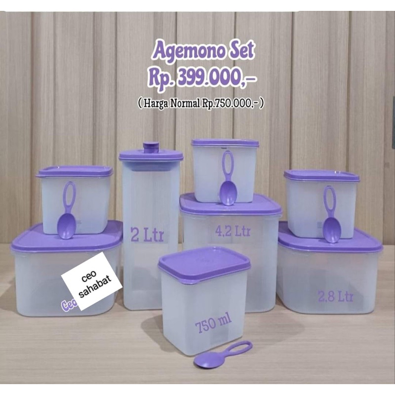 Moorlife Promo terbaru Agemono set