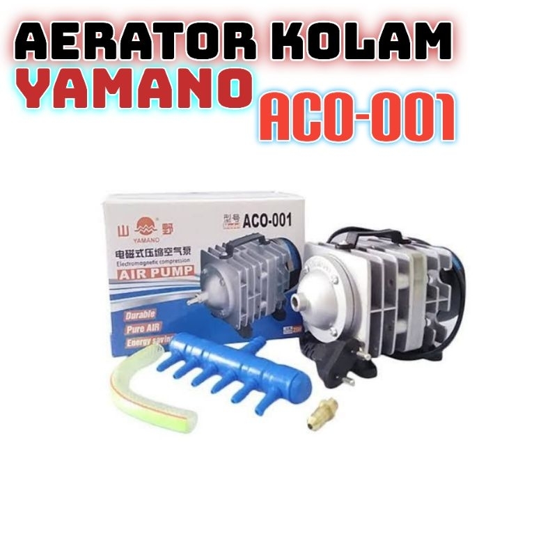 AERATOR KOLAM AIRPUMP YAMANO ACOO 001 & 003