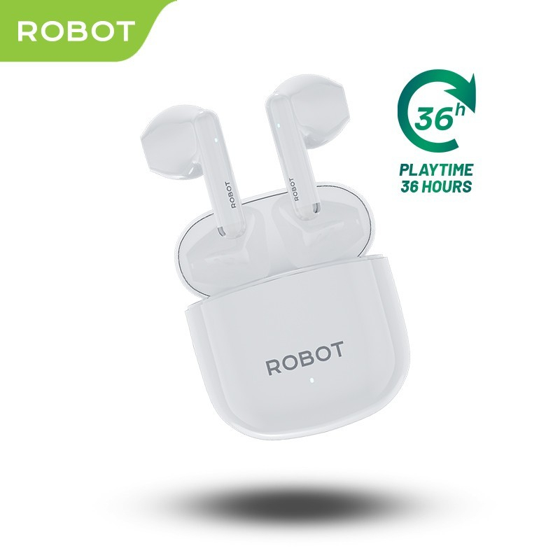 TWS ROBOT T60 Airbuds Earphone Bluetooth 5.3 Wireless