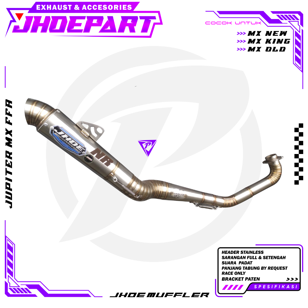 Knalpot Racing MX KING MX NEW MX OLD type FFA Original Jhoe Muffler