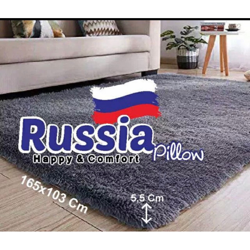 Prelove karpet bulu abu abu