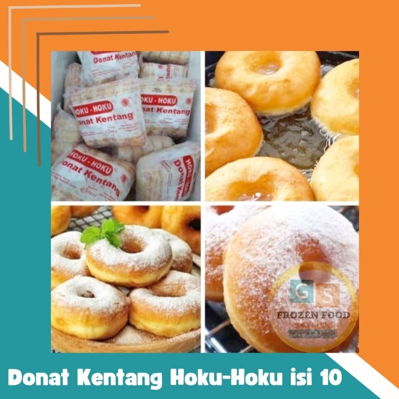 

Donat kentang hoku-hoku isi 10