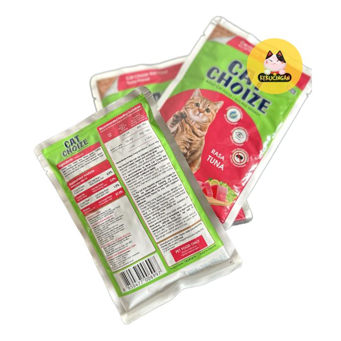 Cat Choize Pouch Cat Wet Food Makanan Kucing Basah 75gr