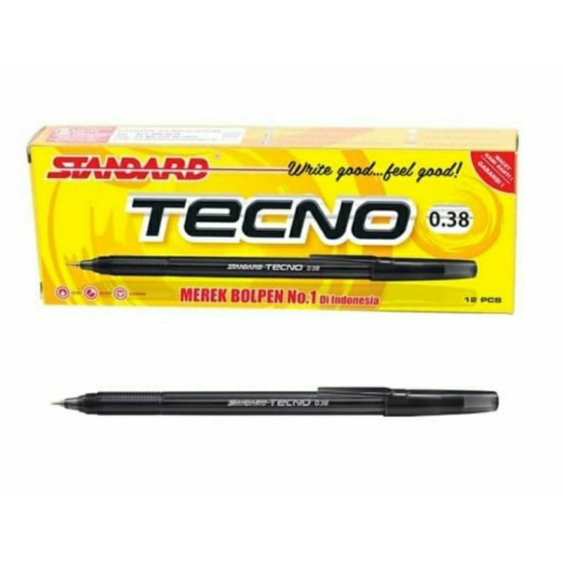 

Bolpen Standard TECNO (per lusin)