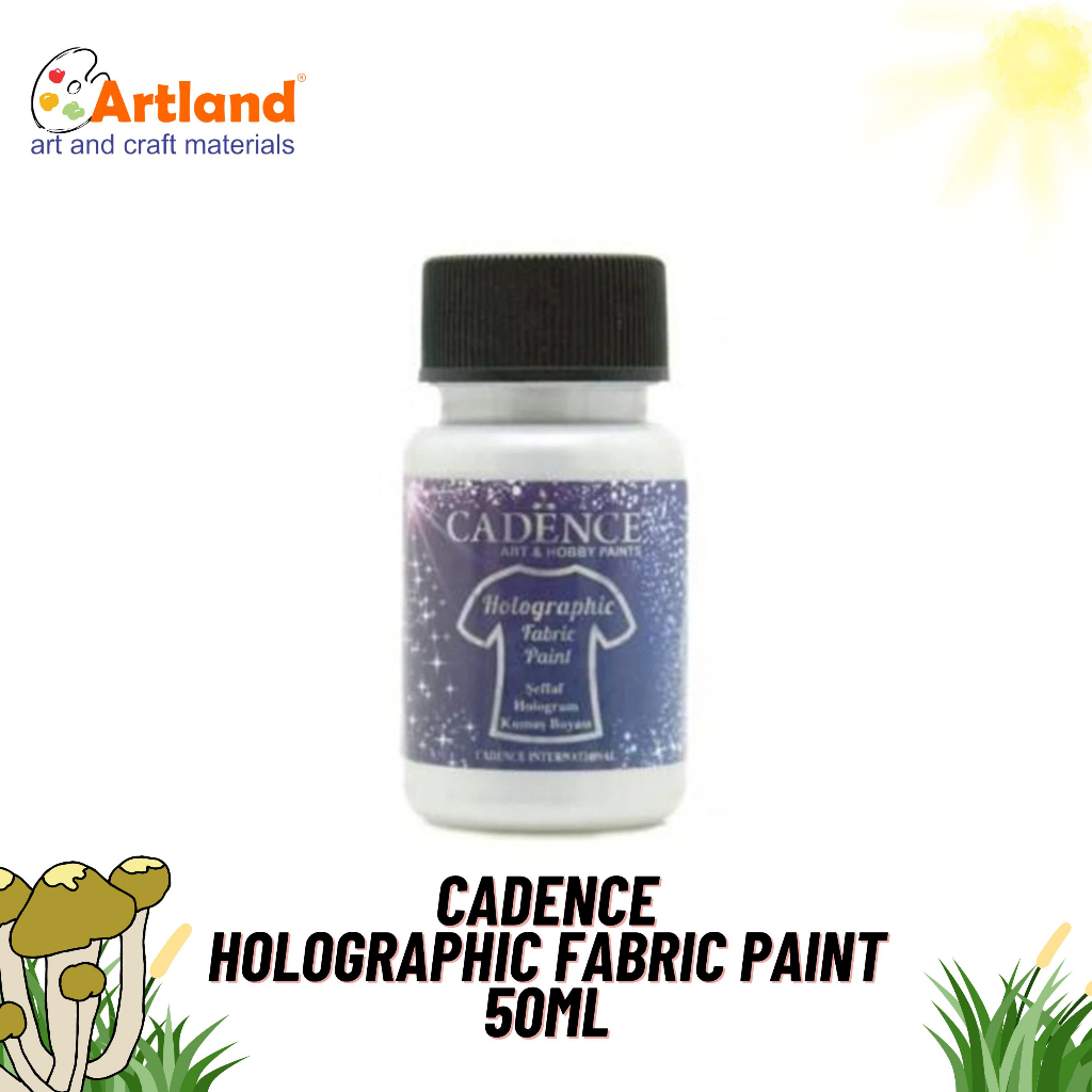 

Cadence Holographic Fabric Paint 50ml