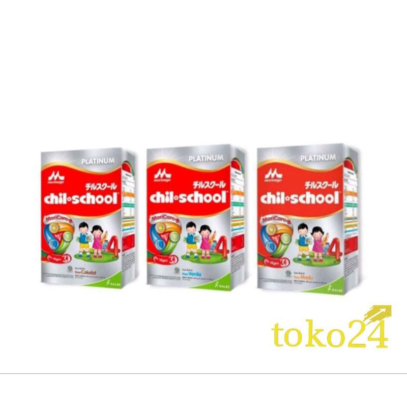 Morinaga Chil-School Platinum 4 800 gr Susu Anak 3 - 12 Tahun