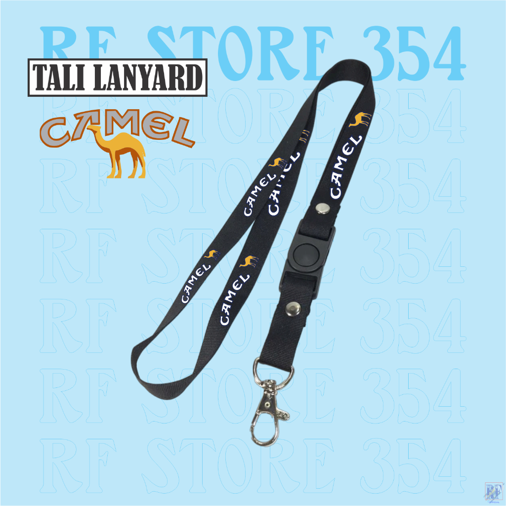 

TALI LANYARD CAMEL LOGO - TALI ID CARD GANTUNGAN KUNCI GANTUNGAN FLASHDISK GANTUNGAN NAMETAG TALI LANYARD BEST SELLER COD