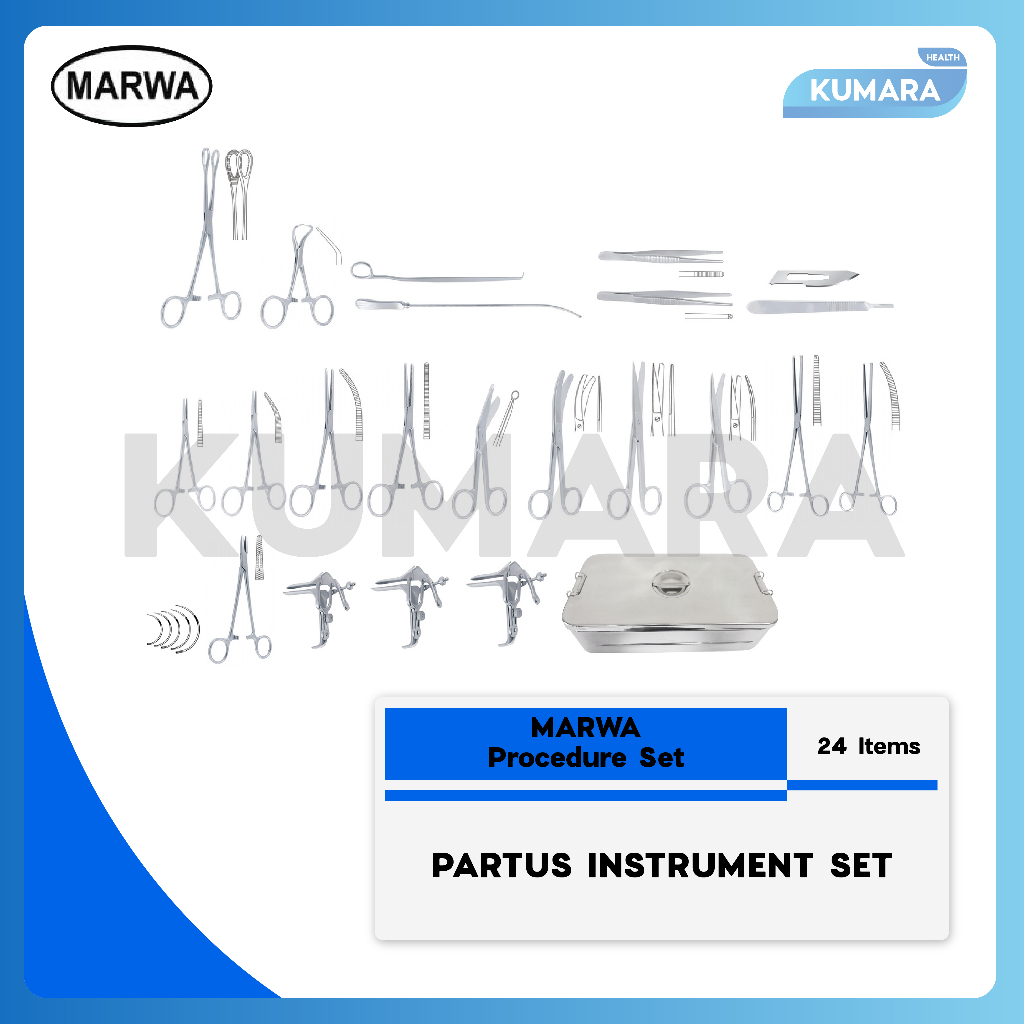 MARWA - Partus Set / Partus Instrument Set Set Prodesur Partus