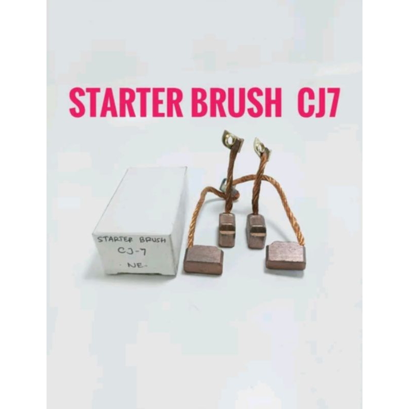 Starter Brush CJ7 Bensin Carbon Brush Dinamo Starter Cj-7 Cool Boster Starter CJ-7