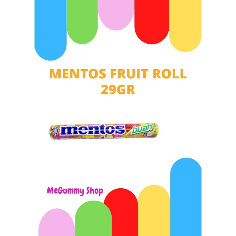 

Mentos Fruit Roll 29 gr (harga ecer)