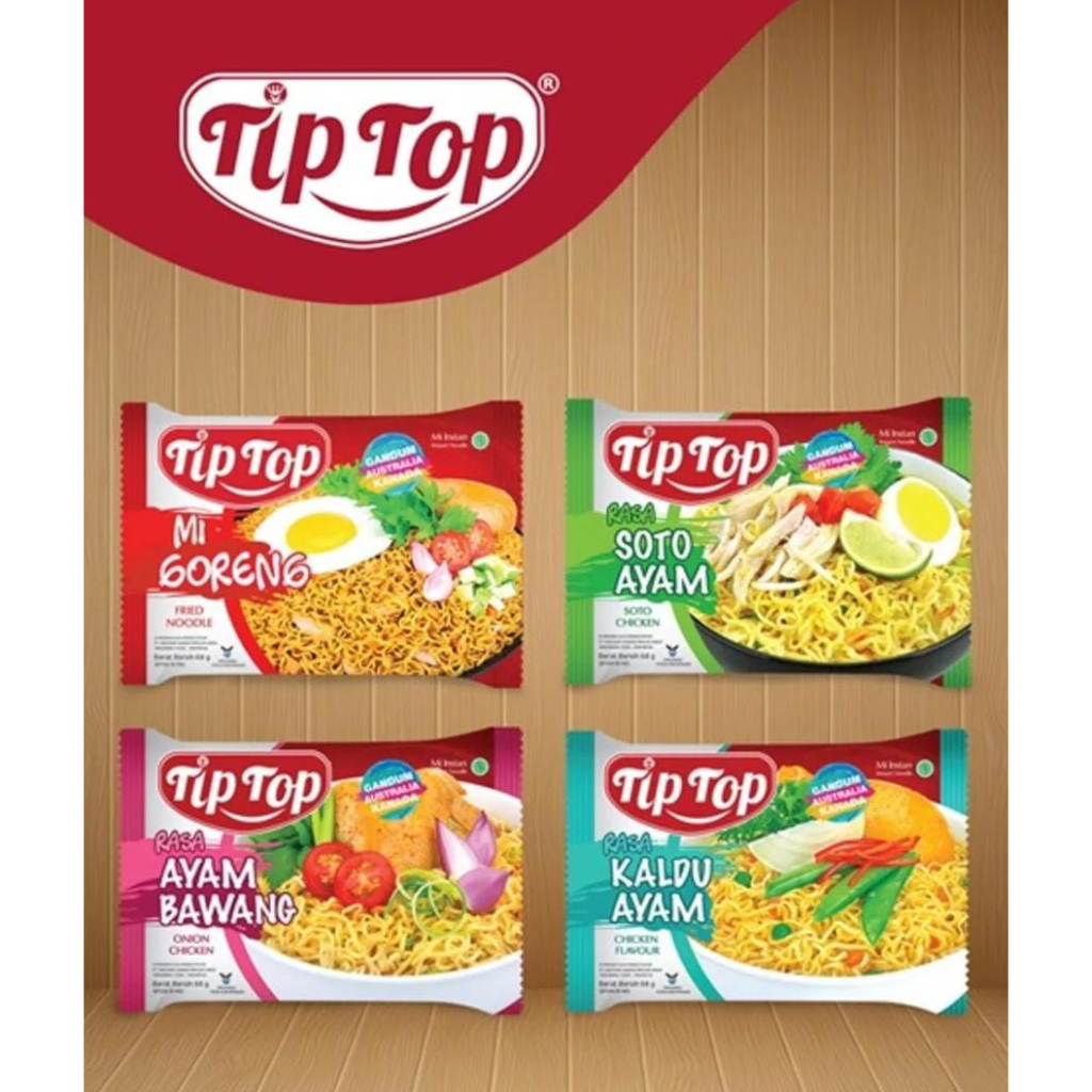 

Mie instan Tip top 1 dus is 40 pcs