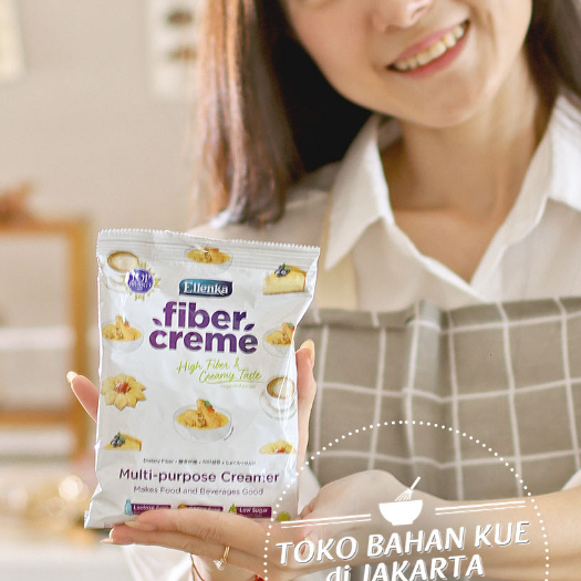 

Ellenka Fibercreme 100gr Fiber Creme Creamer Santan Sehat Krim Krimer