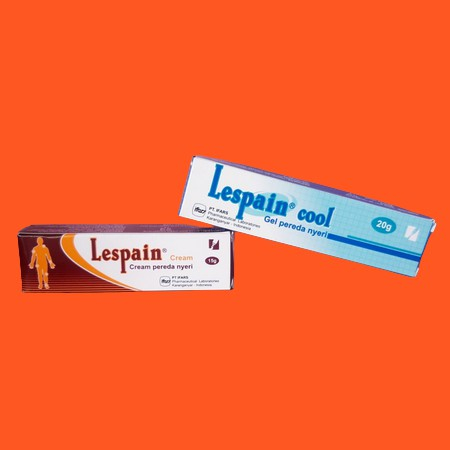 LESPAIN KRIM 15 GR // LESPAIN COOL GEL 20 GR // PEREDA NYERI OTOT
