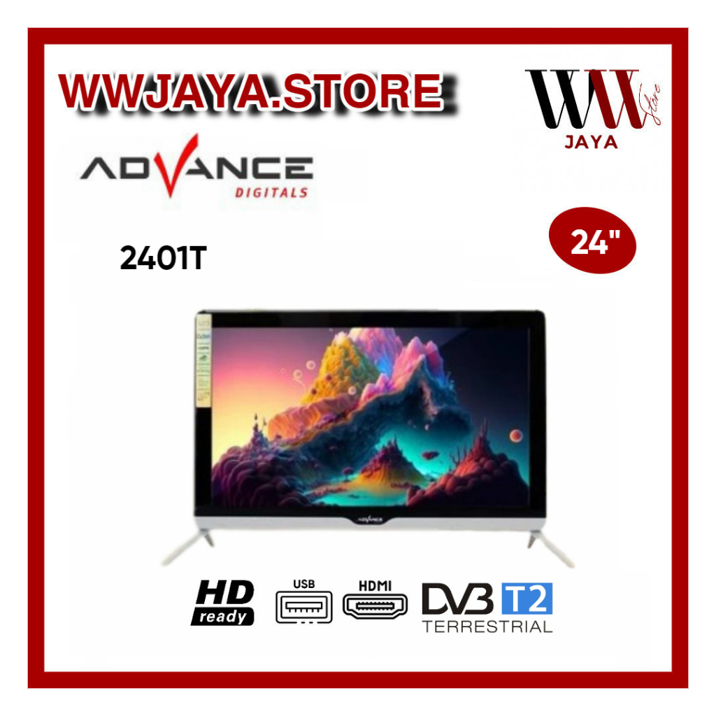 Advance LED TV 2401T LED Advance 24 Inch Digital TV