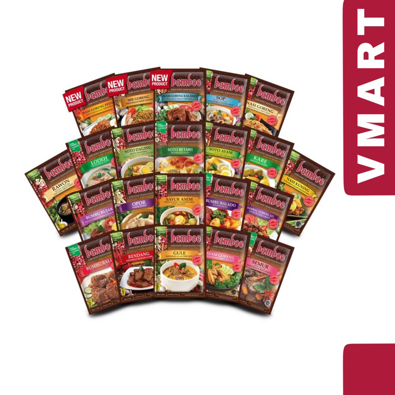 

Bamboe Bumbu Dapur Instan Lengkap All Varian