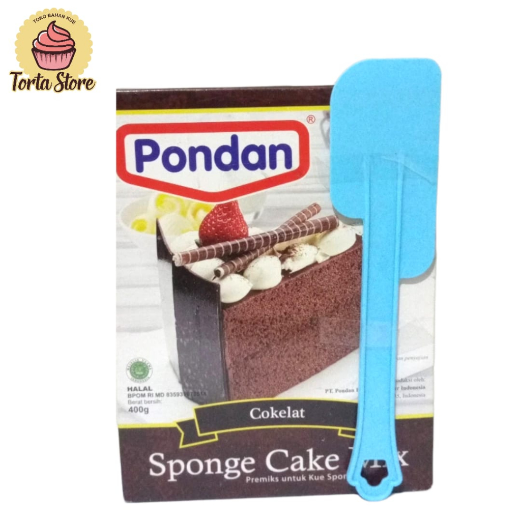 

Pondan Sponge Cake Mix Cokelat 400gr