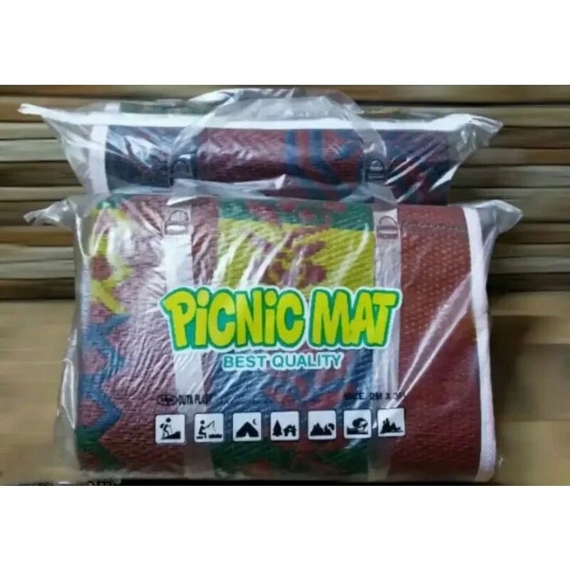 Tikar plastik lipat /Tikar piknik Uk 2x3M picnic mat