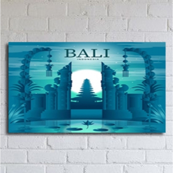 Poster Hiasan Dinding Art Bali