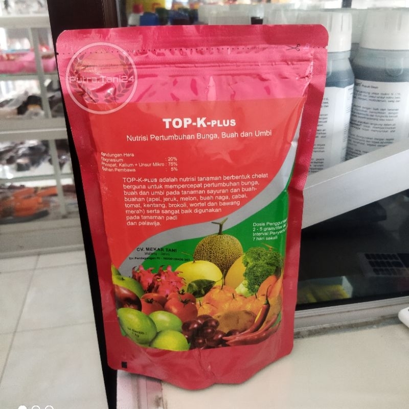 Pupuk TOP-K plus 1kg , Nutrisi Pertumbuhan Bunga, Buah dan Umbi