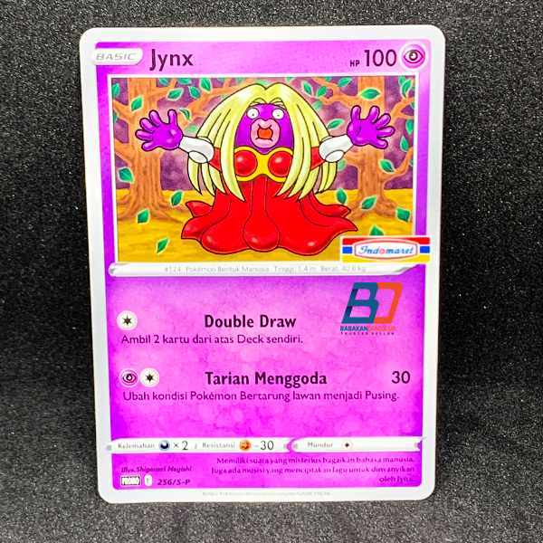 Kartu Pokemon Indomaret JYNX TCG Indonesia