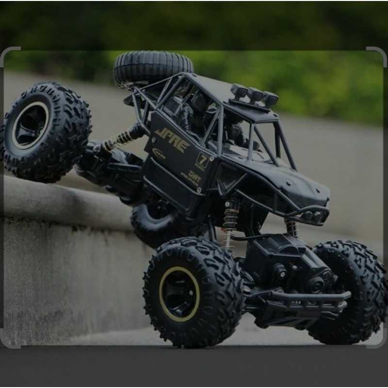 Mainan Mobil Remot Control Offroad JPRE Body Metal Bisa Di Cas