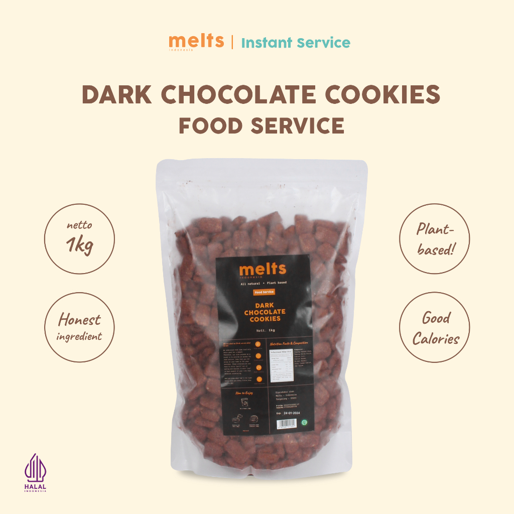 

Instant Service - Melts Cookies & Biscuit Food Service 1kg