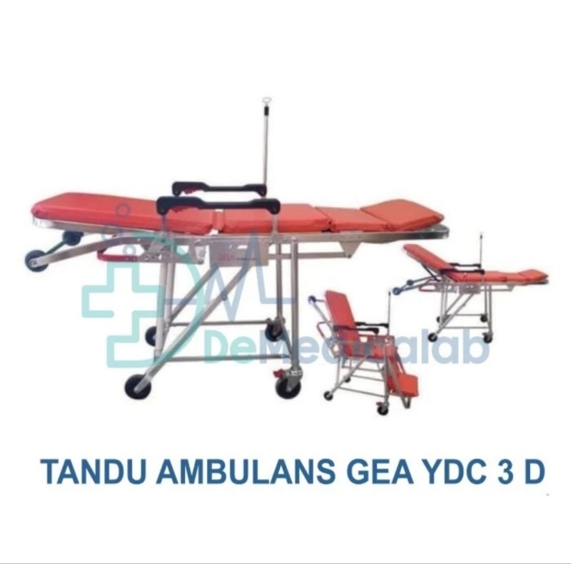 Stretcher For Ambulance GEA YDC 3D/Tandu Ambulance GEA YDC 3 D YDC3D