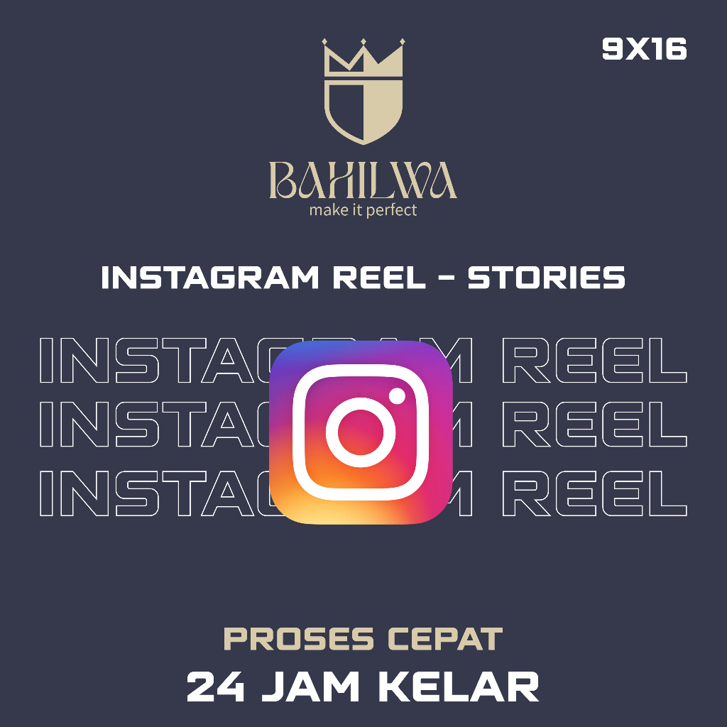 Jasa Editing Insta Story instagram, Reels TERCEPAT