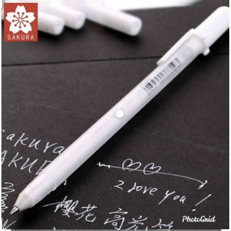 

Sakura Gelly Roll White Gel Ink Pen