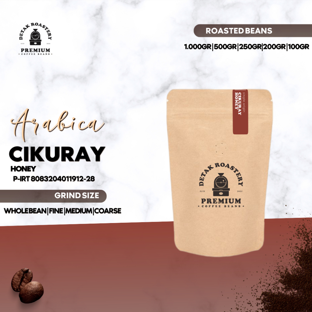 

Kopi Arabika Single Origin Cikuray Honey
