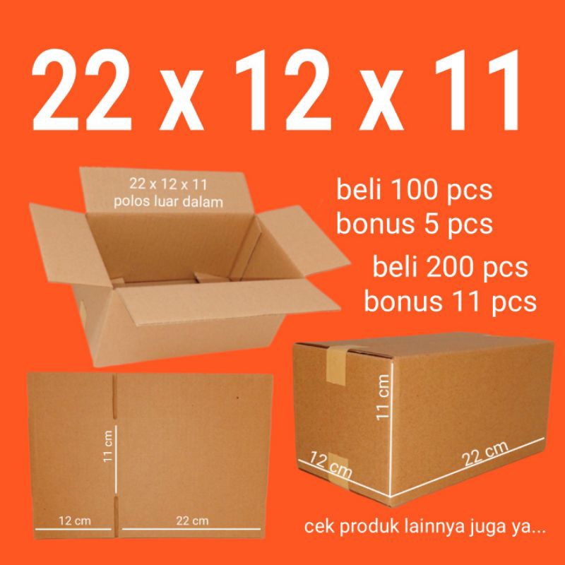

Kardus 22x12x11