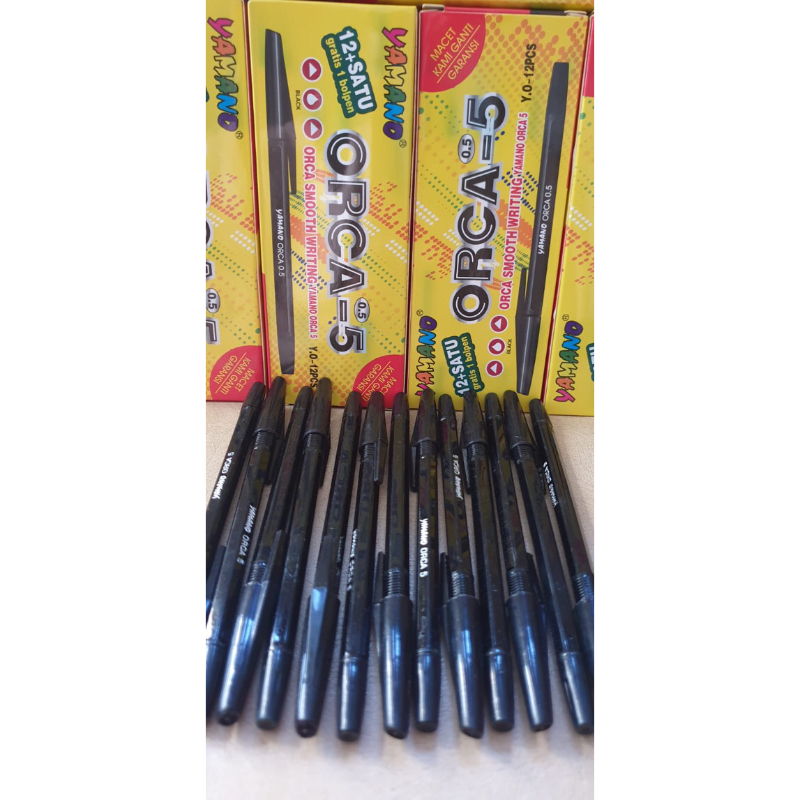 

PEN YAMANO ORCA-5 SEMI GEL (12pcs+1pcs)